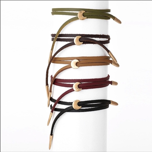 🧡 leather bracelet - Picture 4 of 6